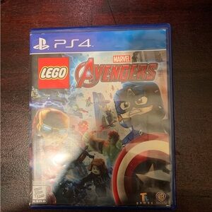 LEGO Marvel Avengers PS4 Game Case - Blue and Red